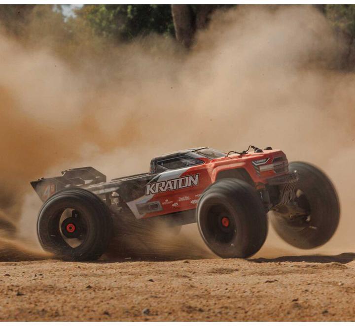 Produktbild Arrma Monster Truck Kraton 4x4 4S V2 BLX Rot, ARTR, 1:10 (RTR Ready-to-Run)