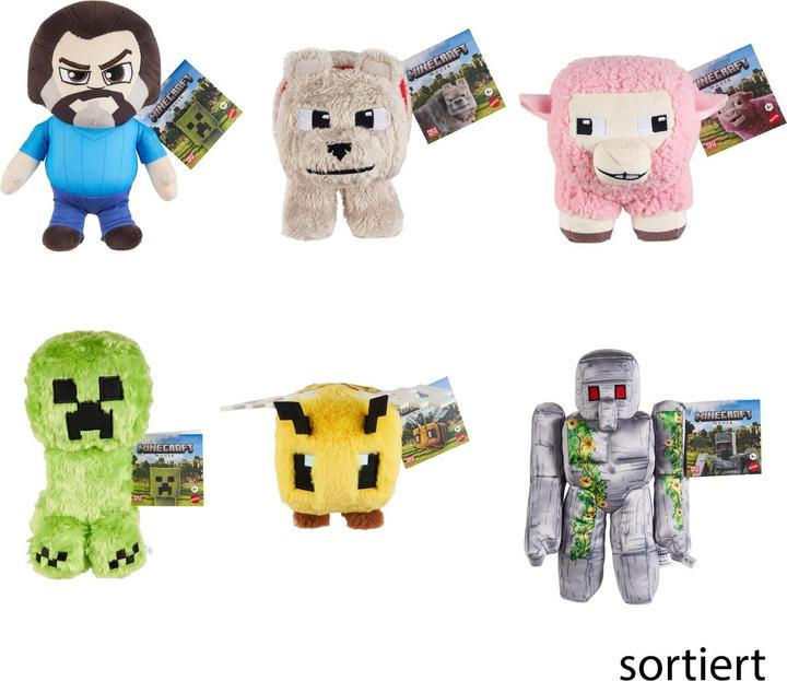 Productafbeelding Mattel Minecraft karakter assortiment (20 cm)