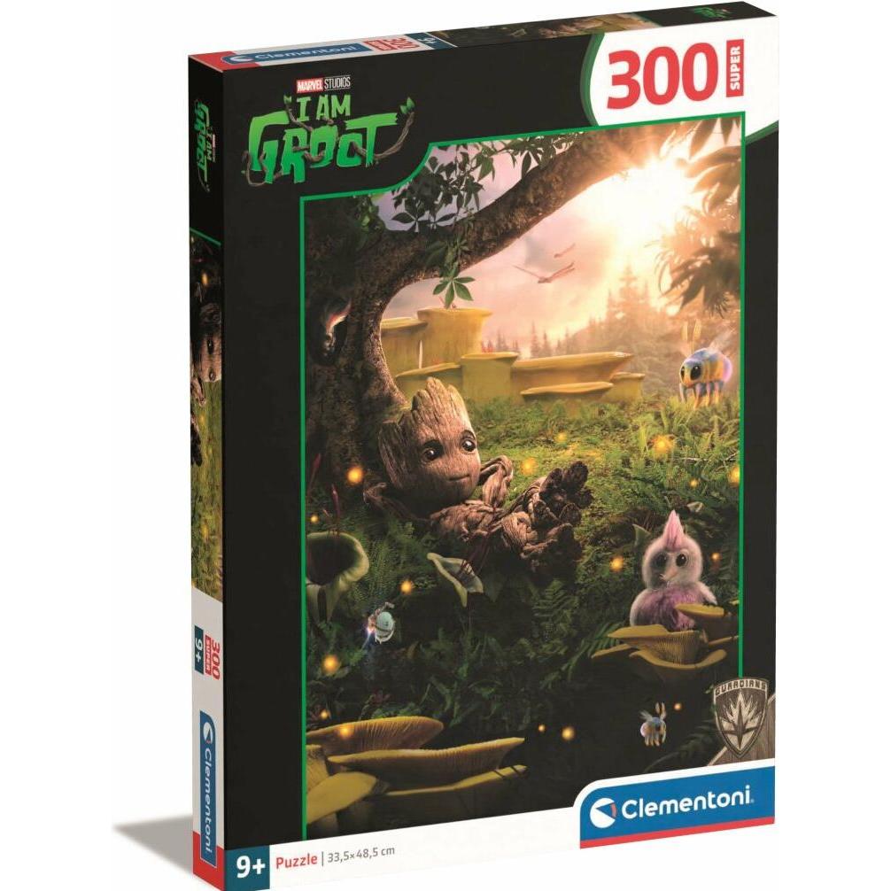 Clementoni Multicolore Marvel - Io Sono Groot - Puzzle 300P (300 Pezzi)