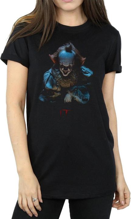 Produktbild Universal Textiles Pennywise Grinsen Baumwolle Boyfriend TShirt (XXL)
