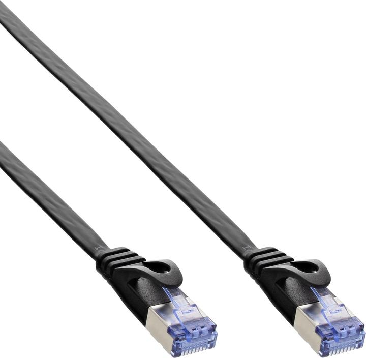 Produktbild InLine Patch-Kabel RJ-45 (M) bis RJ-45 (M) (U/FTP, CAT6a, 5 m)