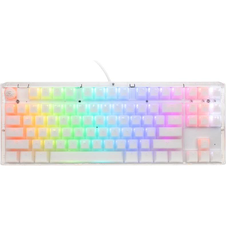 Thumbnail - Ducky One 3 TKL Aura White (US, Kabelgebunden), Tastatur, Weiss