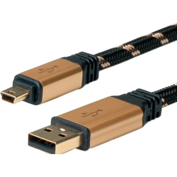 Roline Oro Usb 2.0 (1.80 M, Usb 2.0), Cavo Usb