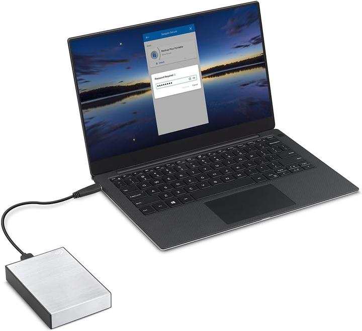 Image du produit Seagate One Touch avec mot de passe 2TB Silver (2 To)