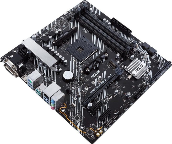 Actual product image ASUS PRIME B450M-A II (AM4, AMD B450, mATX)