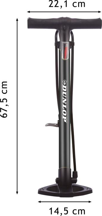 Dunlop Pompa da pavimento per biciclette