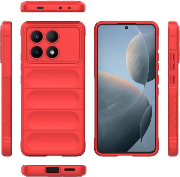 Image du produit Cover-Discount Xiaomi Poco X6 Pro - Couverture de protection durcie rouge (Xiaomi Poco X6 Pro)