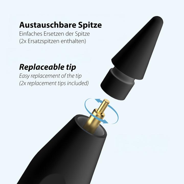 Image du produit LMP DigiPen BK,digital pen for iPad,140 mAh,USB-C charging