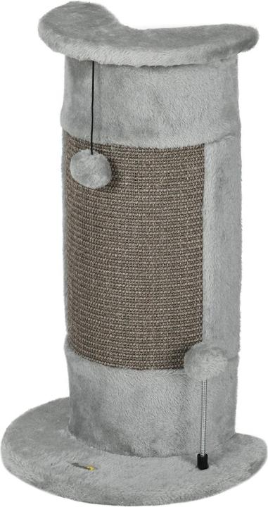 Actual product image PawHut Scratching post (58 cm, Grey)