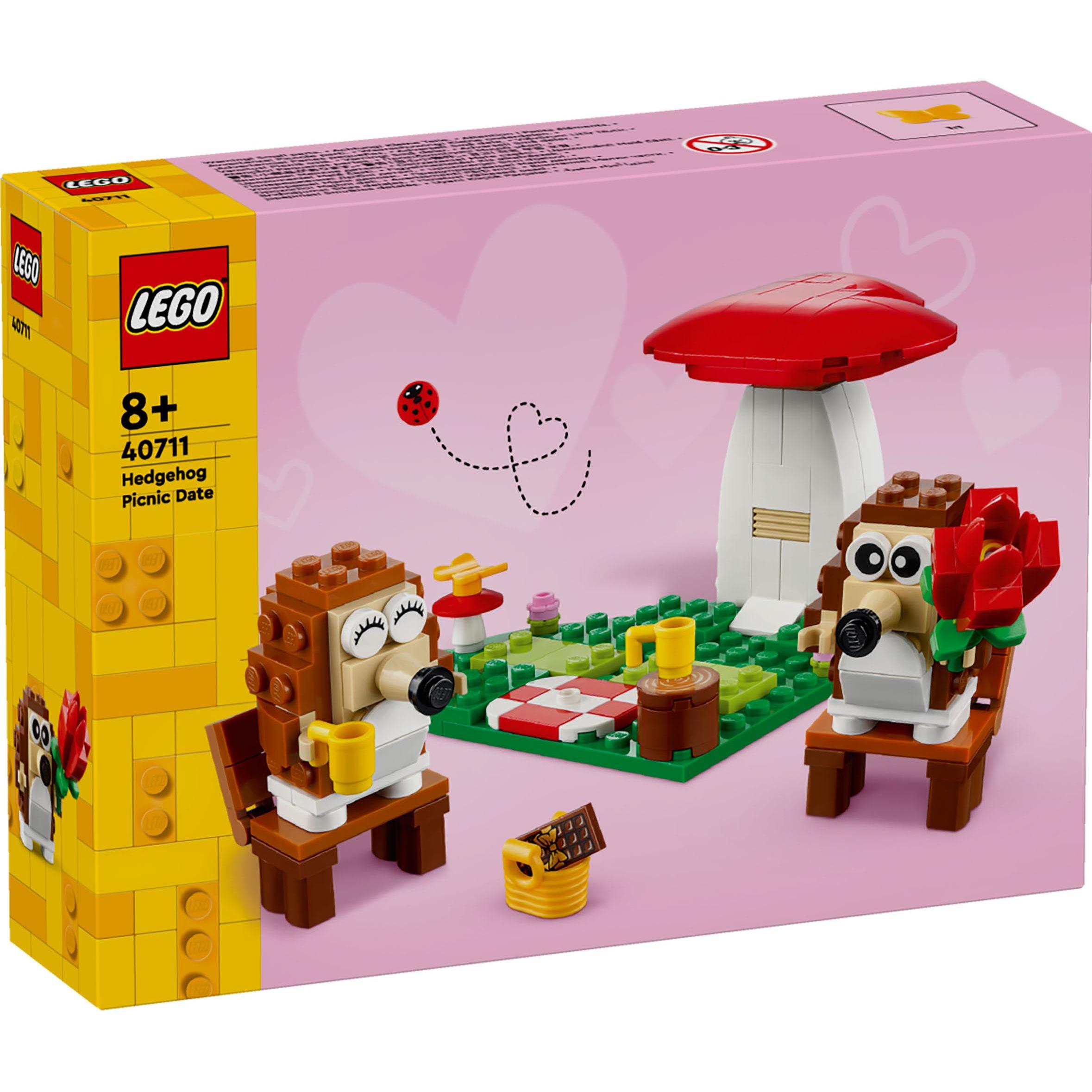 Thumbnail - LEGO Igel und ihr Picknick-Date (40711, LEGO Saisonale Sets)