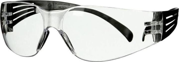 3M SecureFit 100 beskyttelsesbrille SF101AF-BLK-EU sort staenger clear lens 5 pz.