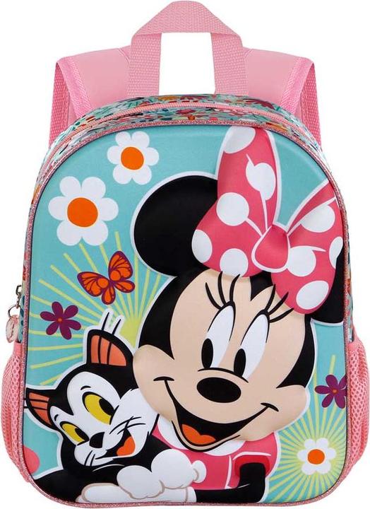 Produktbild Karactermania Disney Minnie Mouse Figaro-Small 3D Backpack, Pink, 26 x 31 cm, Capacity 8.5 L