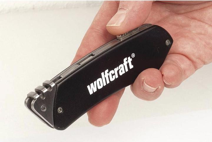Produktbild wolfcraft 1 Alu-Freizeitmesser, einziehbare Klinge (Cutter)
