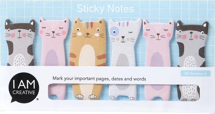 Produktbild I Am Creative Page Marker Katze (2 x 5 cm)
