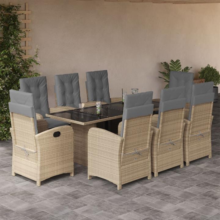 Produktbild vidaXL Garten Essgruppe (190 x 80 x 74 cm)