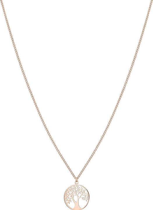 Tamaris Elegant bronze necklace Tree of Life TJ-0091-N-45 (L) (Edelstahl, 40 cm)