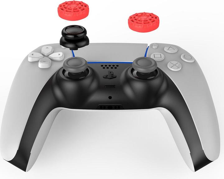 Image du produit iPega P5029 Silicone Thumb Caps for PS5/PS4 4pcs Rouge/Bleu (PS4)