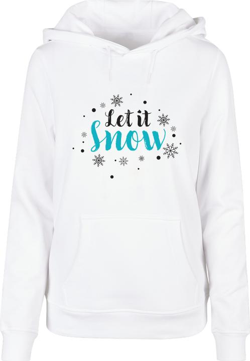 Actual product image Merchcode Ladies Let it snow Basic Hoody - 112227 (L)
