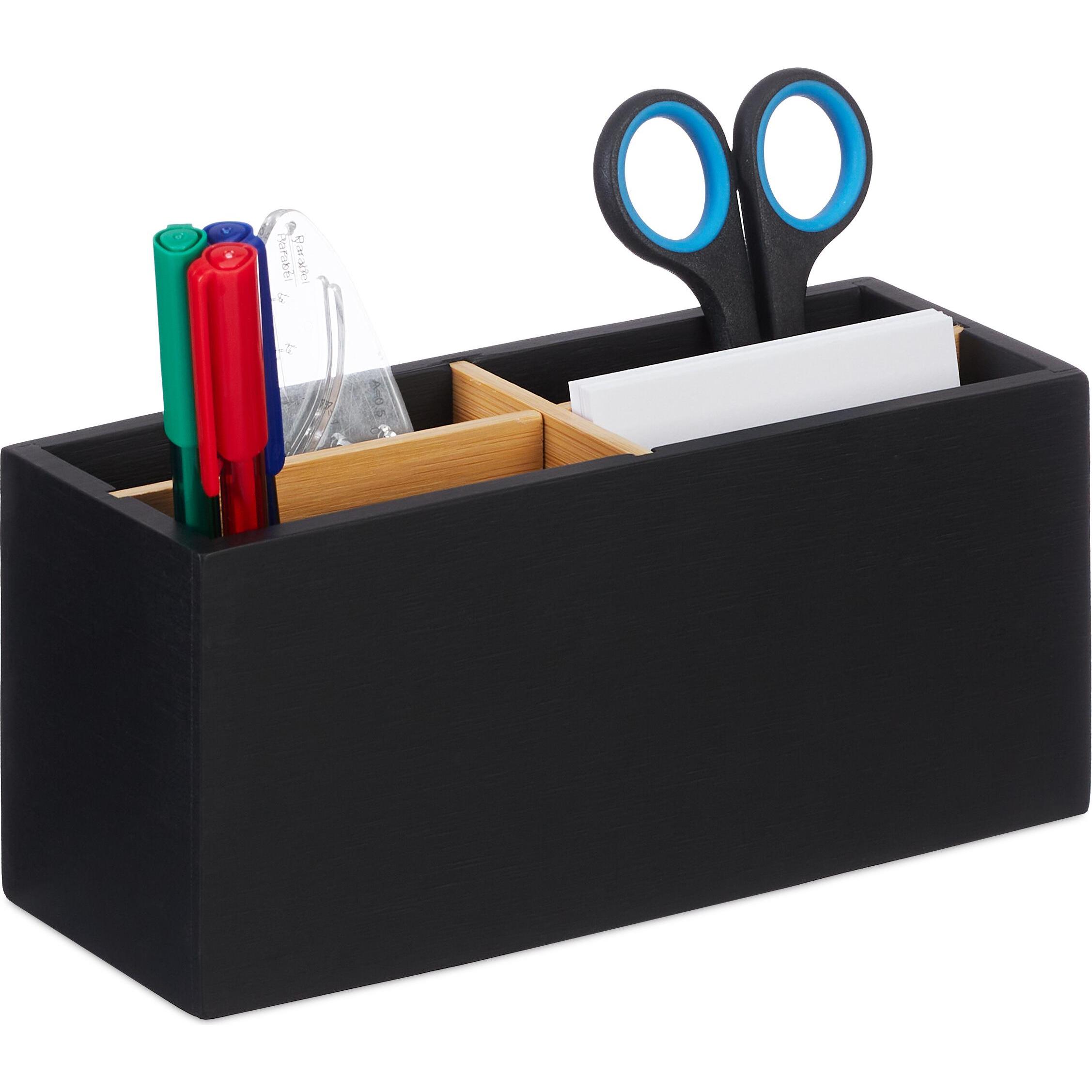 Relaxdays, Schreibtisch Accessoire, Schreibtisch Organizer