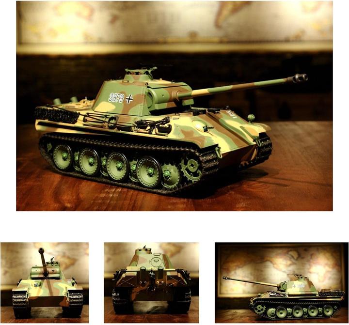 Es-toys Heng Long RC Panzer Panther G 1:16 Rauch (RTF Ready-To-Fly)