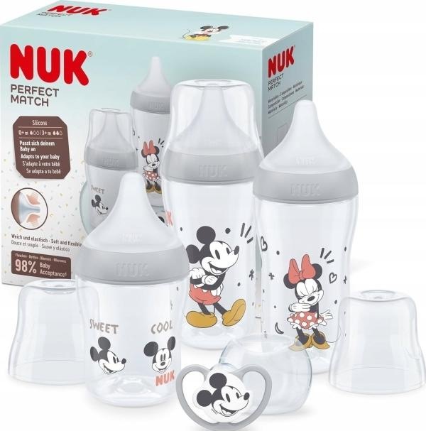 Immagine prodotto NUK Set di 4 biberon Perfect Match - 3x biberon in PP (150 (150 ml)