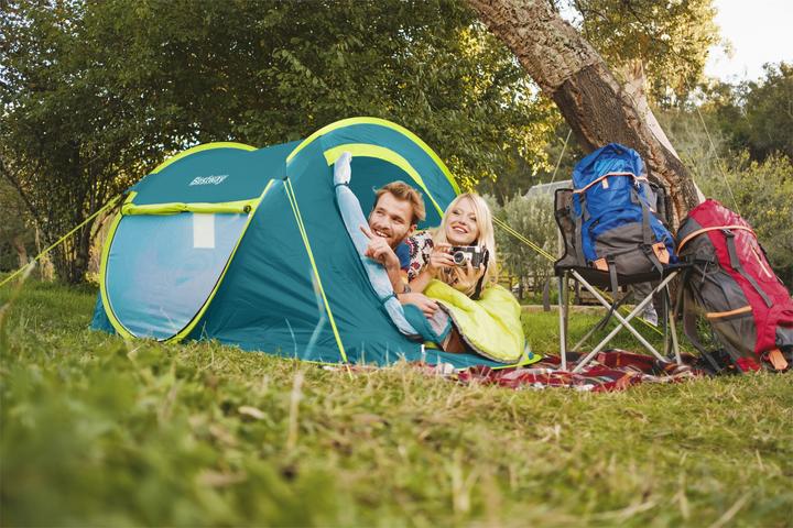 Actual product image Bestway 2-person throw tent Coolmount 2 235 x 145 x 100 cm (Pitching tent, 1.95 kg, 2 persons)