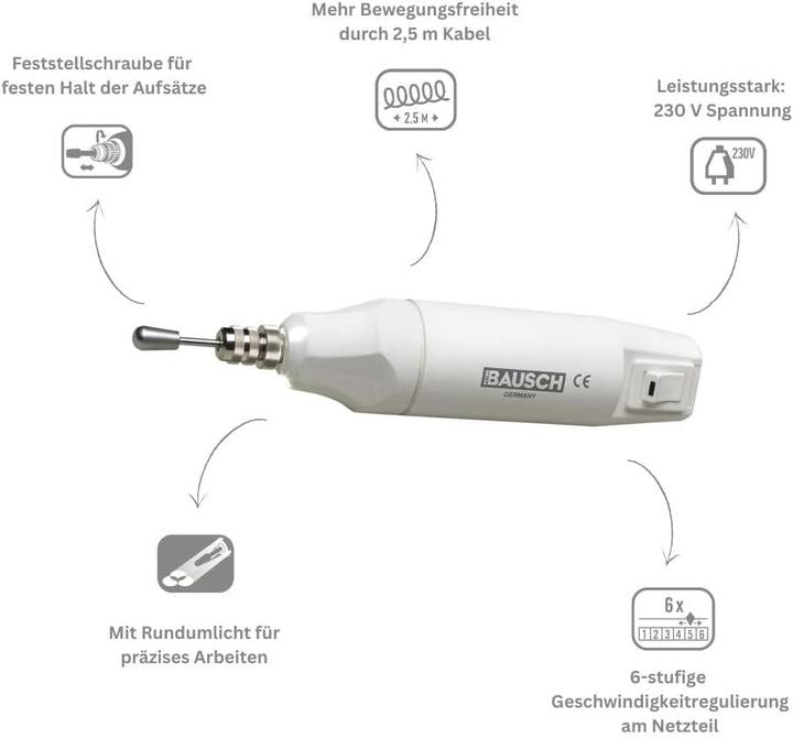 Produktbild Peter Bausch Manicure And Pedicure Device 0375 Light