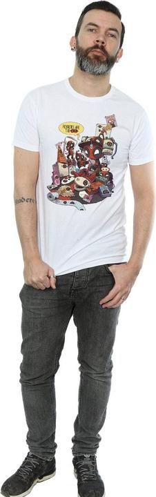 Actual product image Mens Deadpool Merchandise Royalties T-Shirt (L)