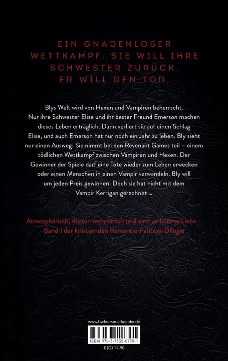 Actual product image Revenant Games – Spiel auf Leben und Tod (German, Margie Fuston, 2025)