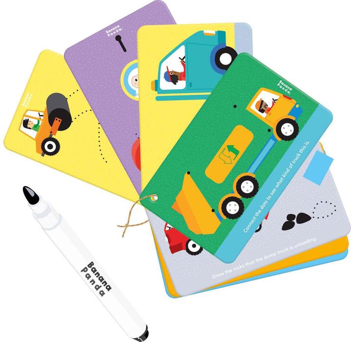 Actual product image Banana Panda Draw and erase vehicles 3+