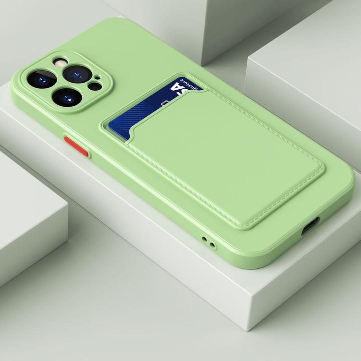 Produktbild König Design Schutz Handy Hülle für Apple iPhone 15 Pro Max Case Back Cover Etuis Kartenfach (Apple iPhone 15 Pro Max)
