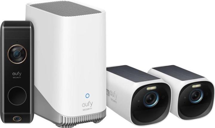 Produktbild eufy Euphycam 3 mit 2 Kameras + Euphy -Türklingel -Dual -Kamera - Bündelvorteil