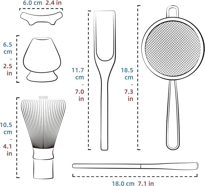 Actual product image Teanagoo Matcha set