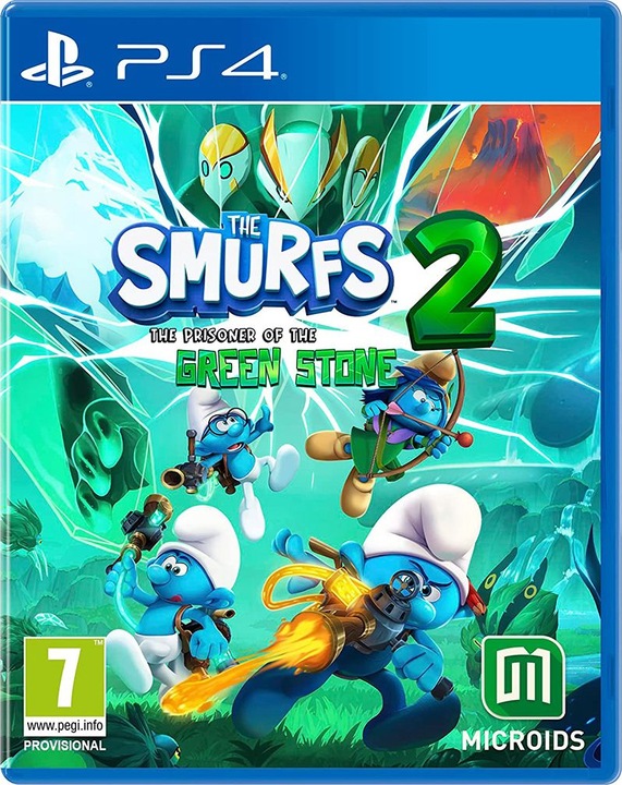 Produktbild Microids The Smurfs 2: The Prisoner of the Green Stone - Sony PlayStation 4 - Plattform - PEGI 3 (PS4, EN)