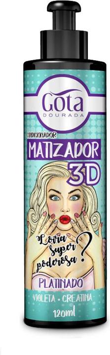 Image du produit Gota Dourada Matting 3D (Platine)