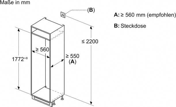 Actual product image Bosch Hausgeräte KIN86VFE0 (260 l)