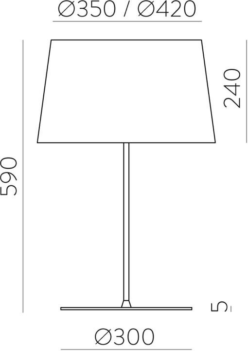 Produktbild ACB Iluminacion ACB Tischleuchte Stilo (E27)