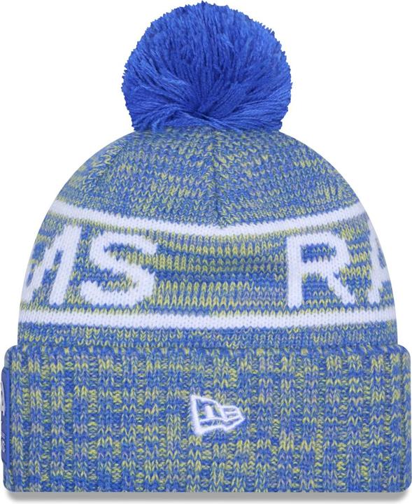 Produktbild New Era Bommel Wintermütze Sideline Los Angeles Rams (One Size)