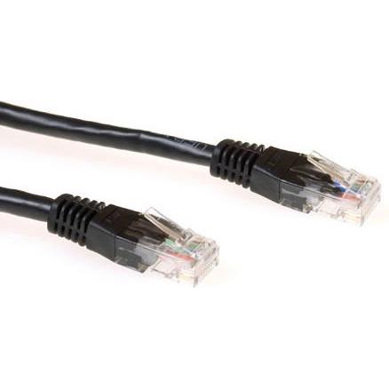 ACT CAT6A UTP 10m 10m Cat6a U/UTP (UTP) Schwarz Netzwerkkabel (U/UTP, CAT6a, 10 m), Netzwerkkabel