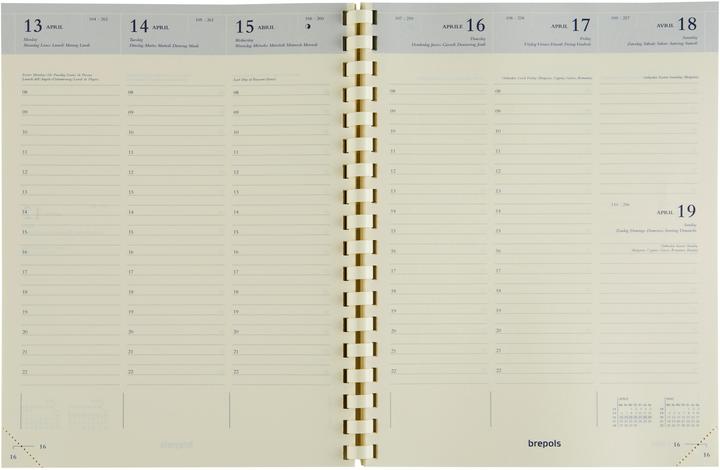 Image du produit Brepols Timing (A4, Allemand, Français, Anglais, Néerlandais)