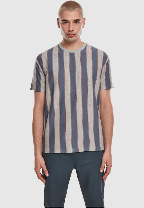 Produktbild Urban Classics Printed Oversized Bold Stripe Tee (M)