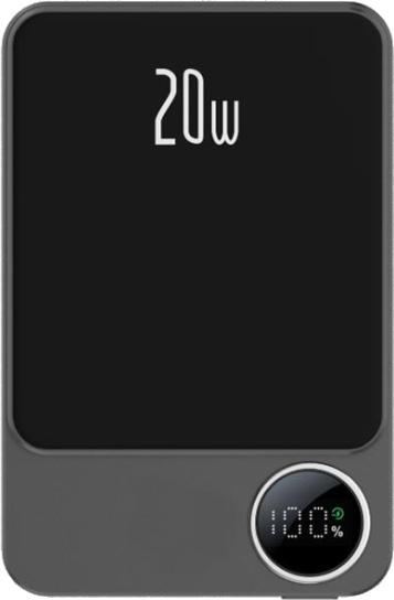 Immagine prodotto Wonder Wx10MAG – Induktions-Powerbank 10000 mAh 20 W MagSafe (Schwarz) (10000 mAh, 20 W, 38.50 Wh)