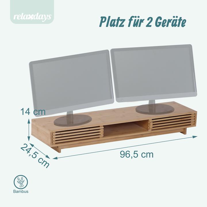 Actual product image Relaxdays screen riser