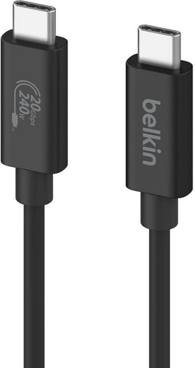 Productafbeelding Belkin USB C — USB C (2 m, USB 3.2 Gen 2x2, 240 W)
