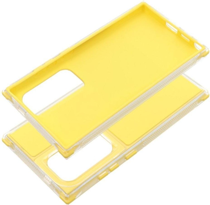 Produktbild OEM LCD display! MATRIX Case for SAMSUNG S25 yellow (Samsung Galaxy S25)