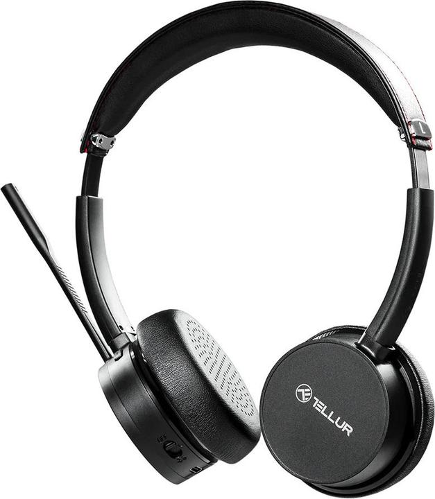 Produktbild Tellur Voice Pro Wireless Call center headset black (Kabellos, USB-C)