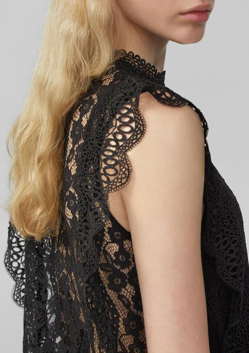 Actual product image S.Oliver Bluse Blusentop aus Spitze (34)