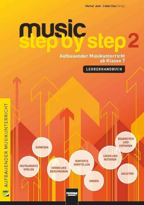 Produktbild Music Step by Step 2. Lehrerhandbuch (Deutsch, Stefan Gies, Werner Jank, 2015)