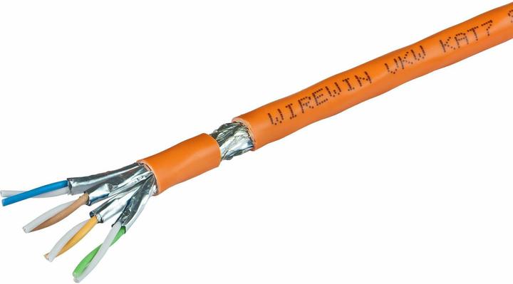 Produktbild Wirewin WirewinCat.7 Rohkabel Verlegekabel, S/FTP, 1000MHz, LSOH3, Single, 500m Netzwerkkabel (S/FTP, CAT7, 500 m)