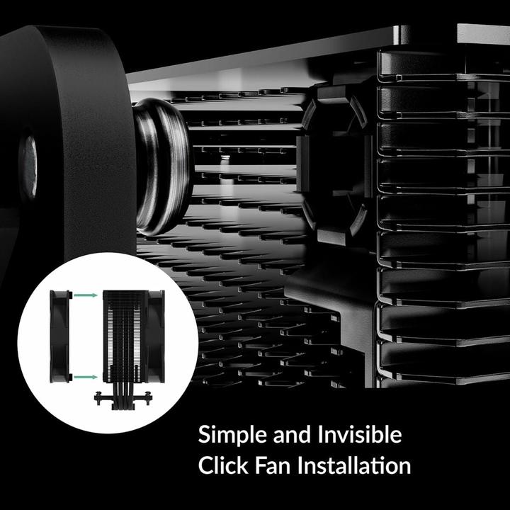 Actual product image Arctic Freezer 36 A-RGB (Black) (159 mm)